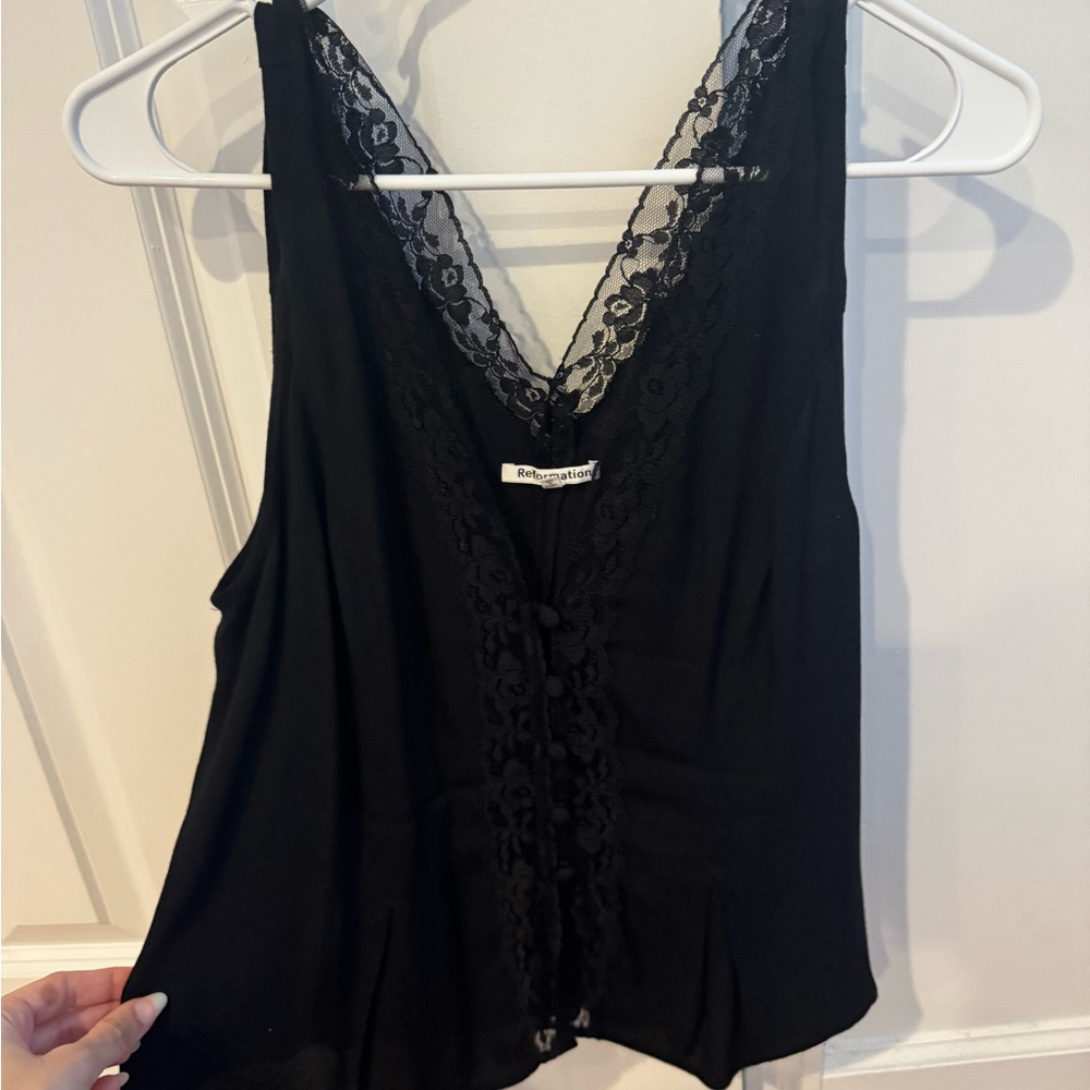 Black Christine Reformation Top